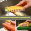 Fruit & Vegetable Cleaning Brush – Durable Flexible Design | SparkleTidy