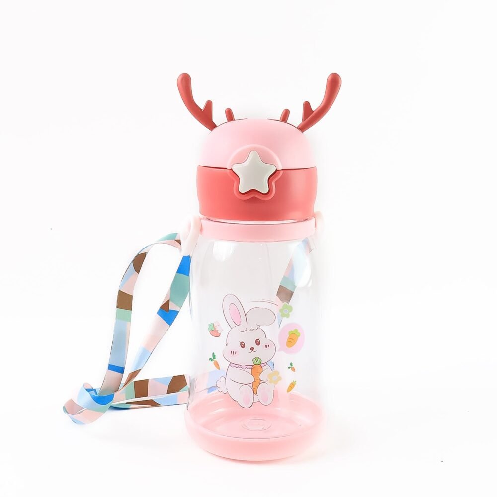 05_6fd20747-f8a0-4292-84df-b8962f7d53c4.jpg Kids Cartoon Water Bottle – Leakproof 450ml with Straw & Strap