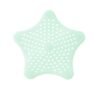 Silicone Star Shaped Sink Strainer – Mint Green Hair Catcher