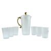 05_7831fa54-0afb-4aa2-9bca-84e71744a8a3.jpg Textured Glass Water Jug Set – Elegant 1 Jug with 6 Glasses