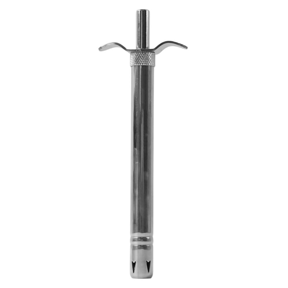 Stainless Steel Gas Lighter – Durable German Piezo Ignition