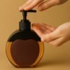 Liquid Soap Dispenser – Refillable Apple-Shaped 350 ML Capacity