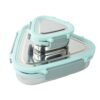 Triangle Stainless Steel Lunch Box Set – Compact Leakproof 2-Piece Tiffin
