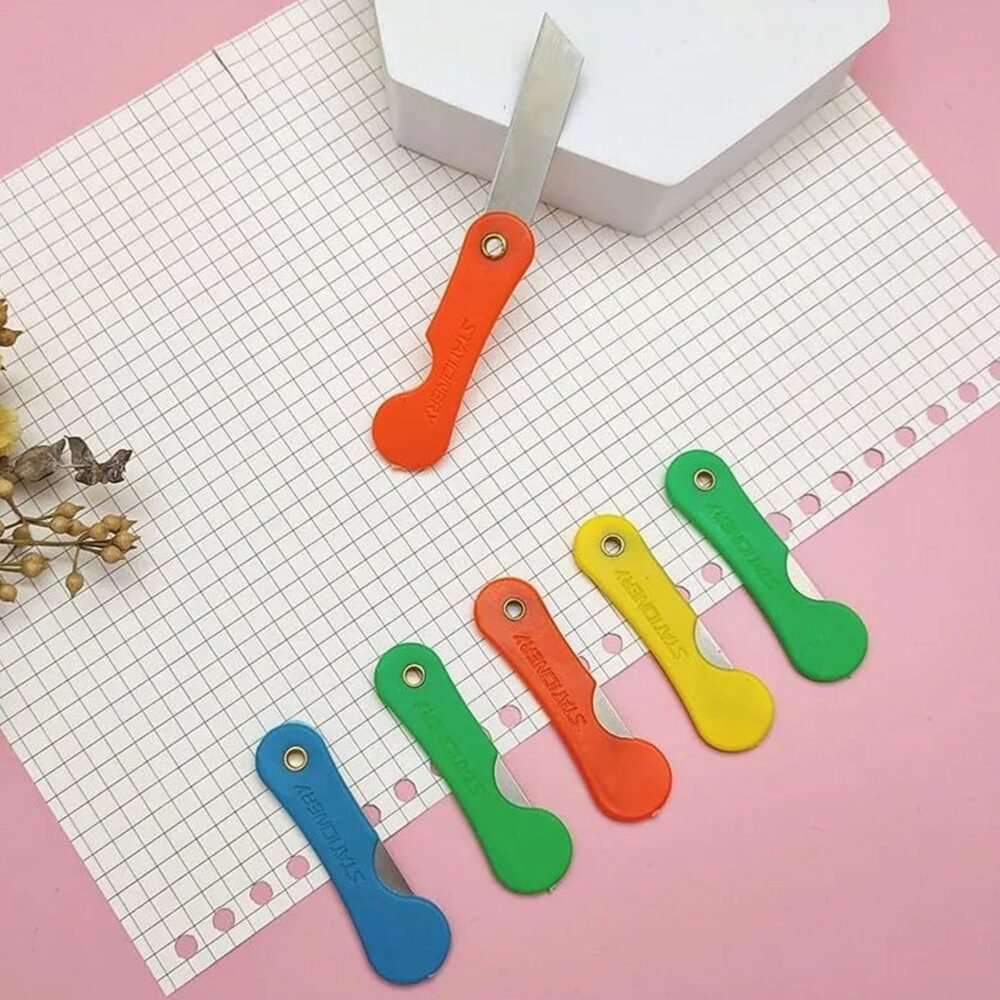 Mini Paper Cutter Knife ñ Multicolour 12-Pack | CutNova