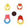 Silicone Baby Teething Toy – Soft, BPA-Free Relief for Infants