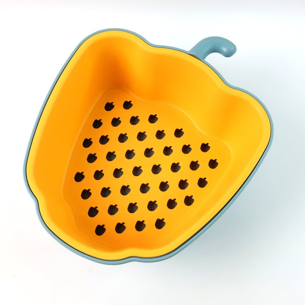 05_96def95b-da97-48da-b60a-8db3f5a348fd.jpg Pepper Shape Washing Bowl – 2-in-1 Draining & Serving Set