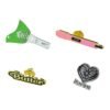 Metal Badge Pin – Stylish Single Piece with Random Design