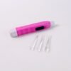 Pink LED Ear Pick with Flashlight and Tweezer – Safe Ear Cleaning