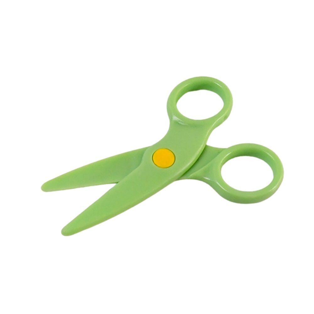 Plastic Safety Scissors – Safe, Colorful Preschool Training Tool