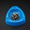 Plastic Ashtray – Durable Wide Bowl with 3 Cigarette Slots