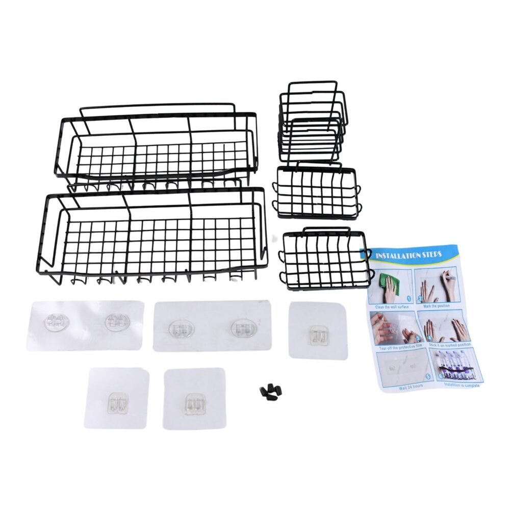 05_b2d866ed-4c62-483b-b979-f39425bf79a1.jpg Metal Shower Caddy – Durable 5-Pc Bathroom Organizer Combo