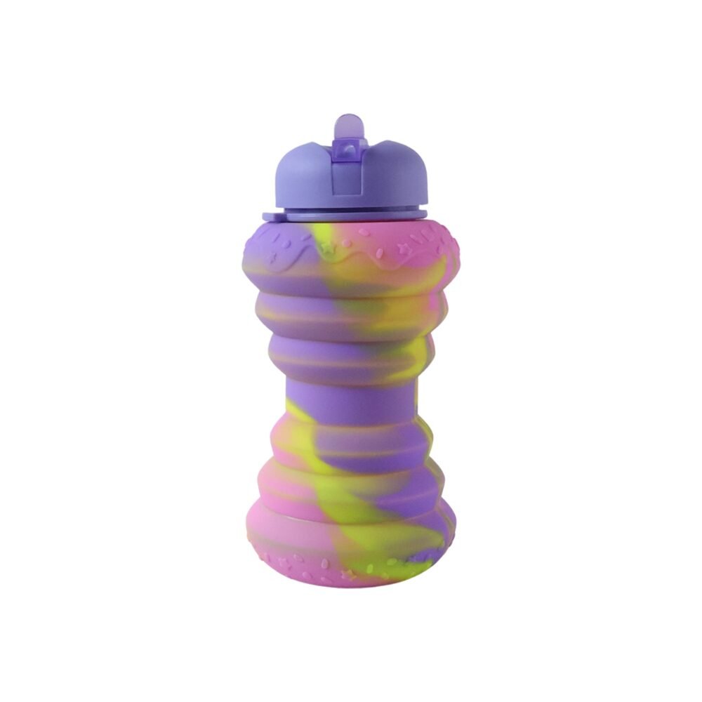 Foldable Silicone Sports Water Bottle – Compact & Leak-proof Design