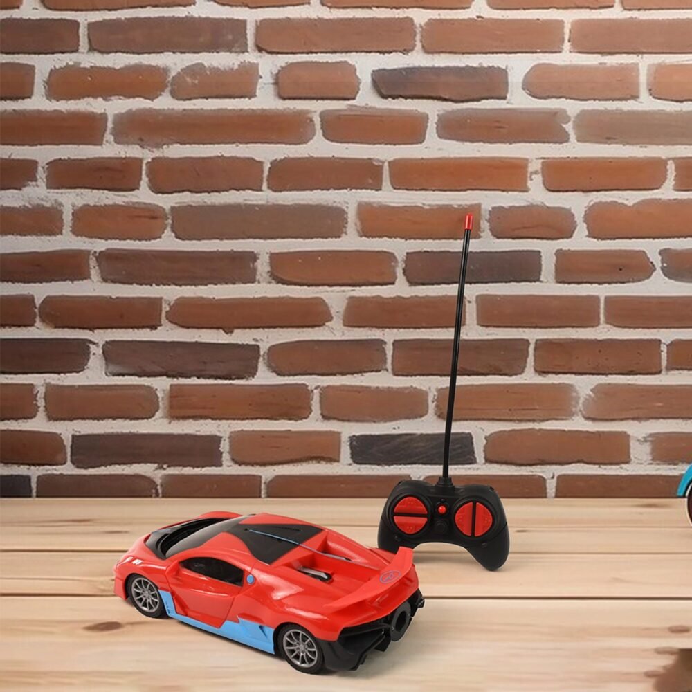 High-Speed RC Sports Car – Realistic Spray Exhaust Effect