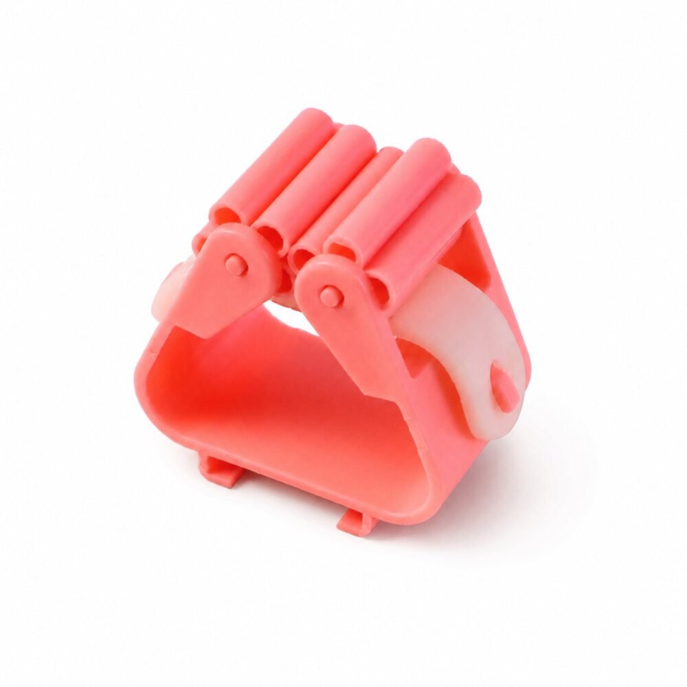 05_broomholder.jpg Wall-Mounted Plastic Broom Holder Clip for Efficient Storage