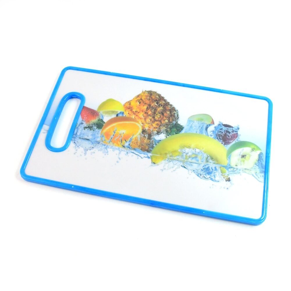 Fruit Print Cutting Board – Large 36x22 cm Kitchen Chopping Board