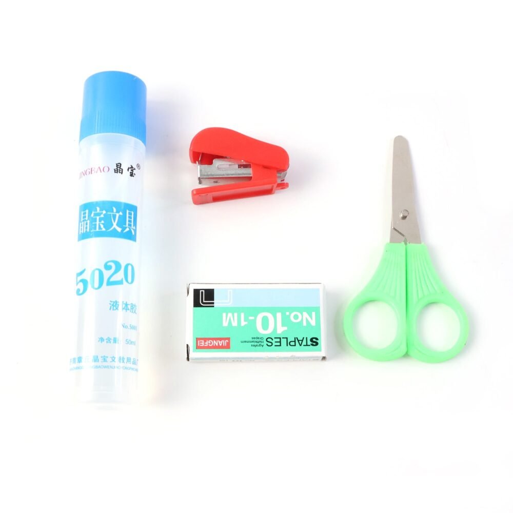 Kids Crafting and Stationery Set – Safe 4-Piece Creative Kit