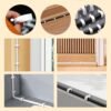 Plastic Cable Clips – Durable Steel Nail Wire Holders, 20 Pcs