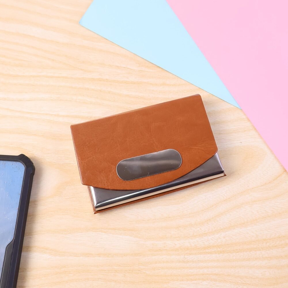 05_dc9b25df-155a-4fd4-9370-d318770073f7.jpg Leather Business Card Holder – Slim Magnetic Closure Case