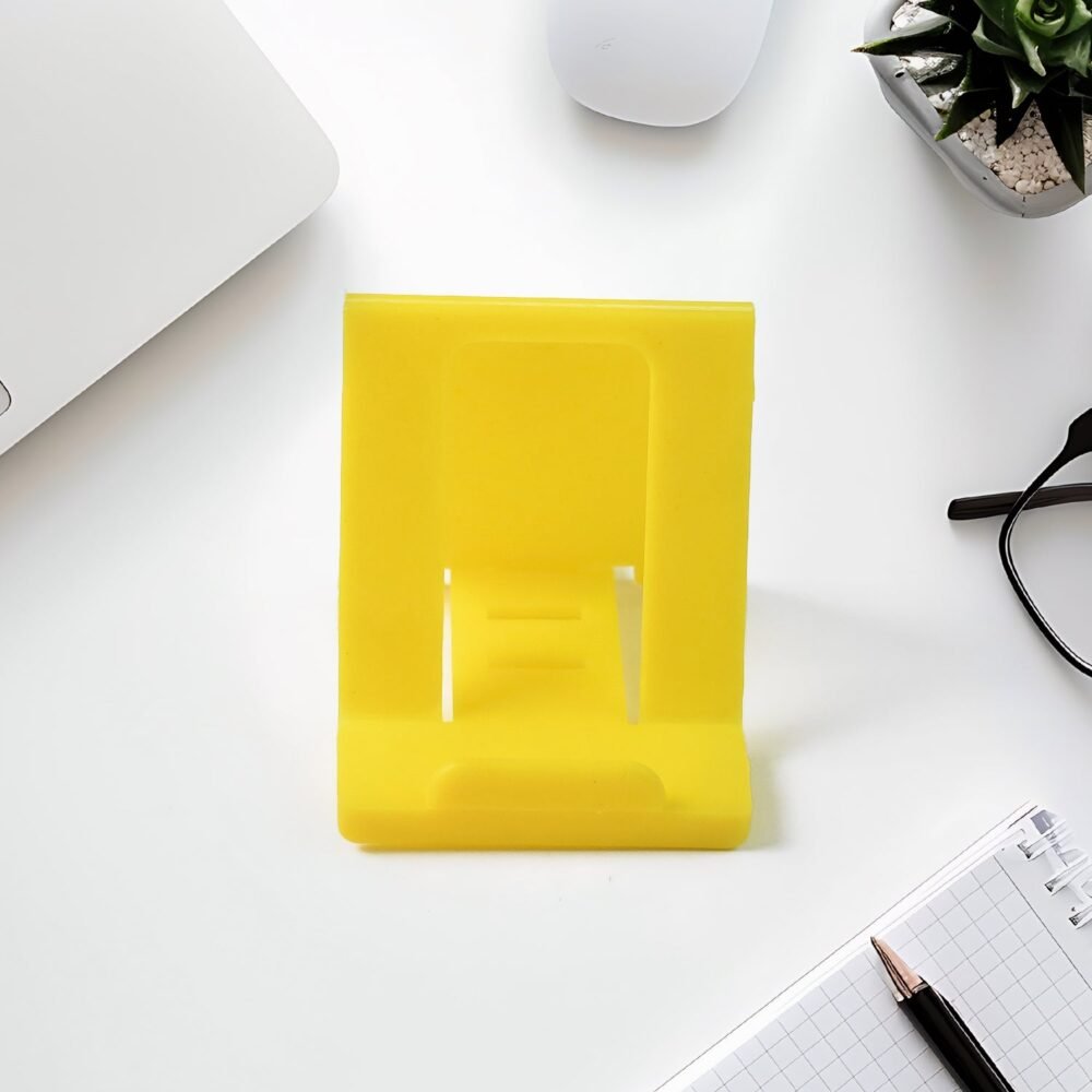 Mobile Phone Stand – Adjustable Foldable & Portable Plastic Holder