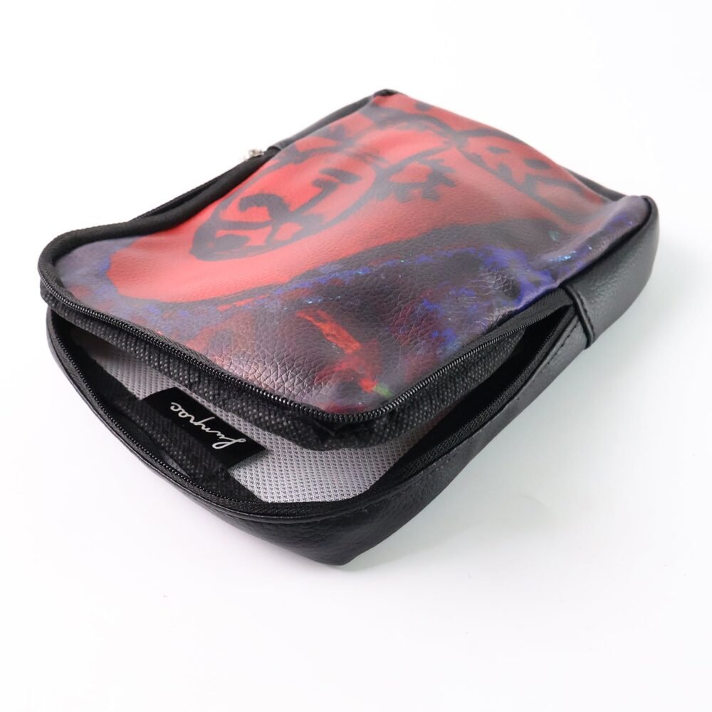Multipurpose Zipper Pouch – Handcrafted Traditional Art Print