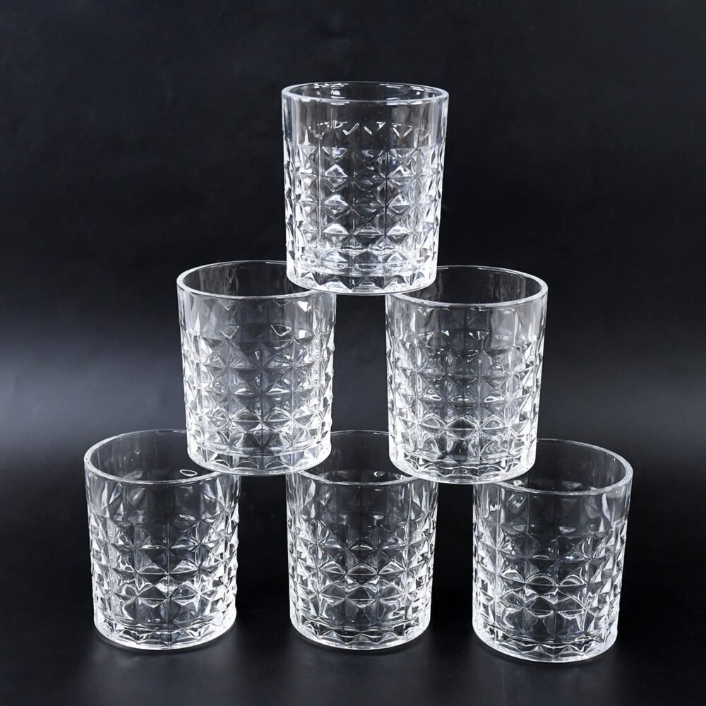 05_ef32a863-9a5a-4740-999b-b988db17fe1f.jpg Glass Tumbler Set – Diamond-Cut 6 Pc Elegant Drinking Glasses | Serve Stellar