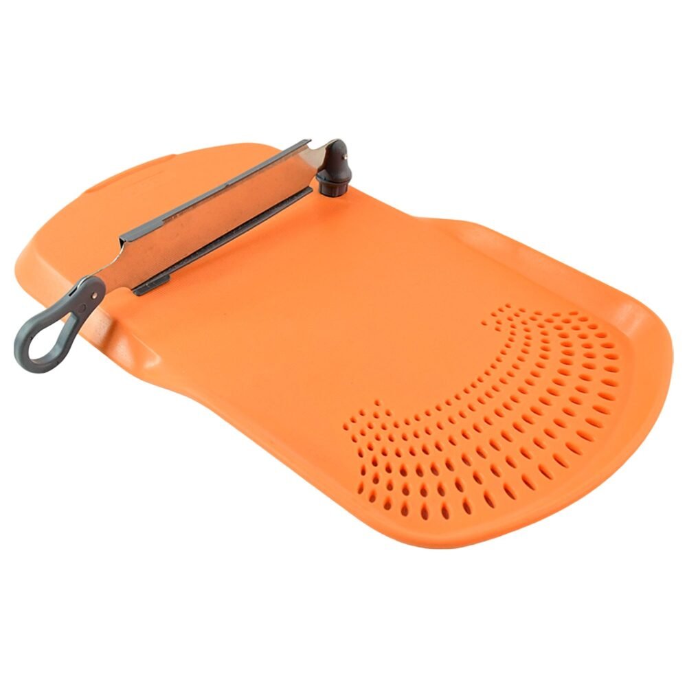 Cut 'n' Wash Multipurpose Cutting Board – Integrated Strainer & Knife