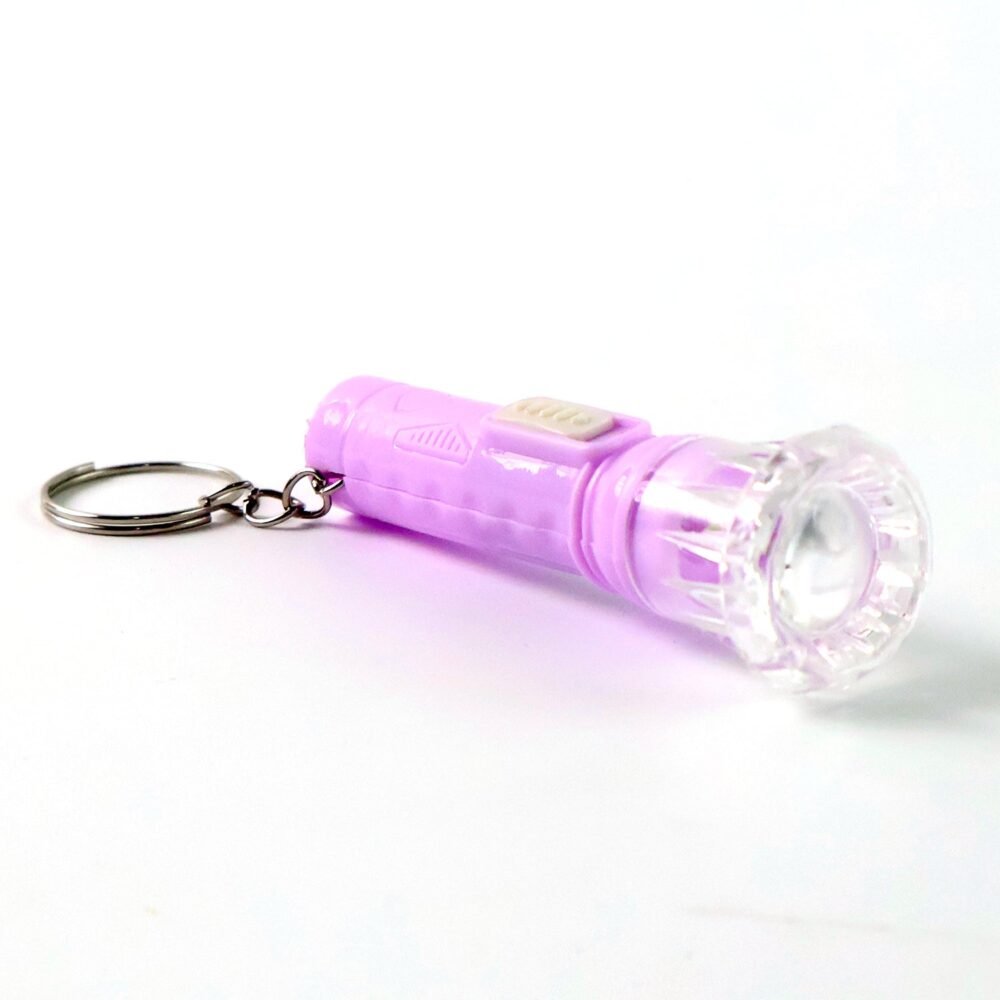 Mini LED Flashlight Keychain – Compact Bright Portable Torch