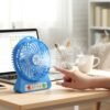 05_ffbc3a54-9f77-4649-a87d-e607d4f60e57.jpg Portable Mini Table Fan – Rechargeable with Detachable Battery