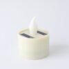 Solar Powered LED Flameless Candle – Safe Warm Glow for Decor