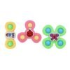 Baby Spinner Toy Set – 3 Pc Sensory Spin Toys with Suction Cups