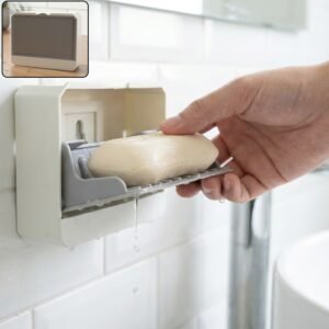 066426b9-5988-49bf-bddc-d7d15a009d64.jpg Wall Mounted Soap Holder – Self-Draining Tray for Hygiene & Space Saving