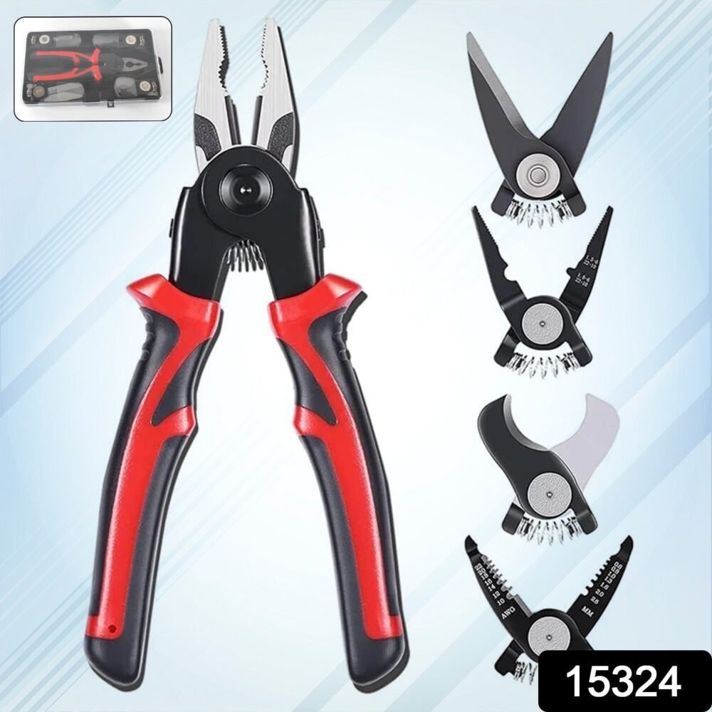 Wire Stripper Pliers Set – 5-in-1 Soft Grip Multi-Tool
