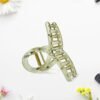 Matte Plastic Hair Clamp – Durable Firm Grip for All Hair Types