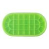 Oval Silicone Ice Cube Tray – Easy Release & Odor-Free Storage