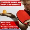 Table Tennis Balls – 3-Star Seamless Durable Set of 12