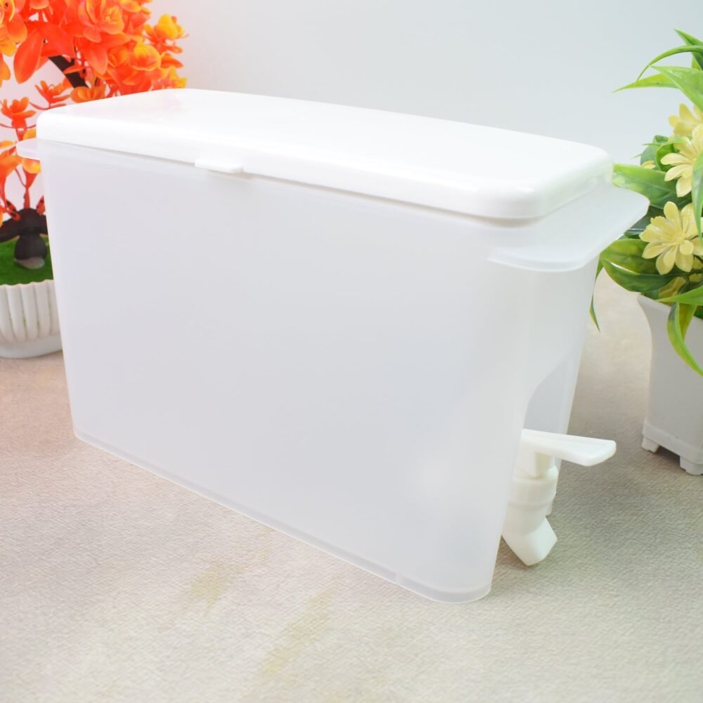 Water Dispenser Jug 3.5L with Faucet ñ Refrigerator Safe | Indo Glow