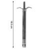 Stainless Steel Gas Lighter – Durable German Piezo Ignition