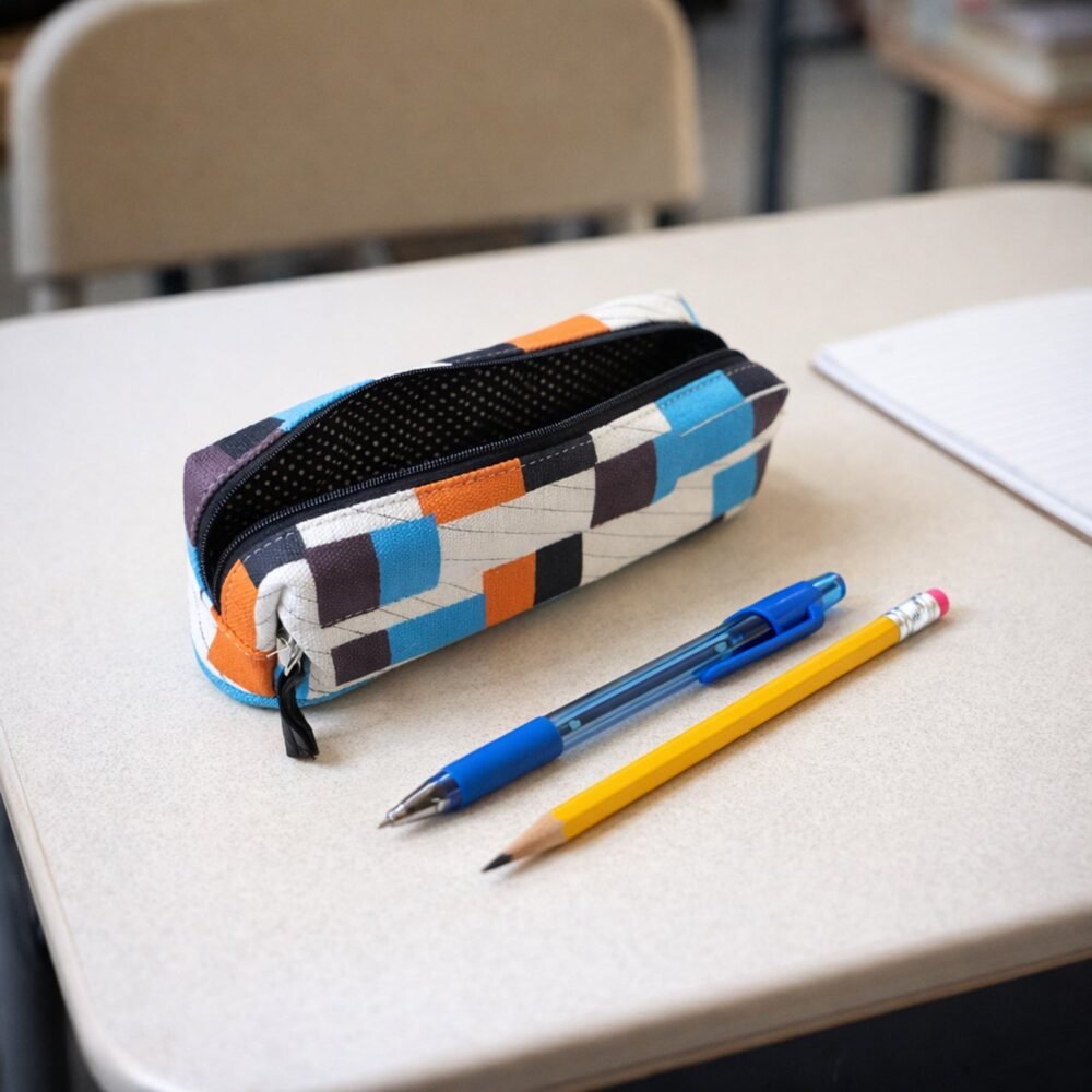 Zipper Pencil Pouch – Durable & Stylish Stationery Organizer