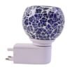 Mosaic Glass Night Lamp – Decorative Warm Glow Plug-in Light