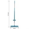 Flat Floor Cleaning Mop – Long Handle & Slim Rectangular Head