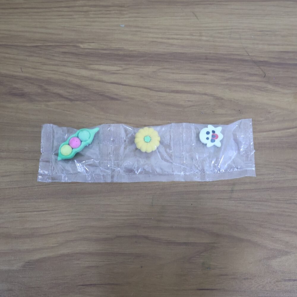 Cartoon Eraser – Soft Non-Toxic 3D Rubber for Kids