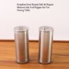 Stainless Steel Salt and Pepper Shaker Set – Durable & Stylish 2 Pc