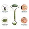 Jade Face Roller & Gua Sha Set – Skin Care & Relaxation Tool