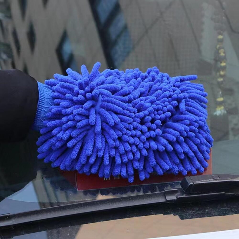 06_Microfibre-gloves.jpg Microfiber Wash Mitt – Super Absorbent, Scratch-Safe Cleaning Glove