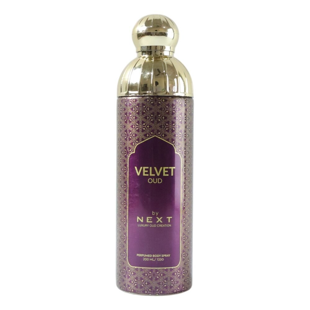 Next Velvet Oud Body Spray – Long Lasting Oud Fragrance for Men & Women