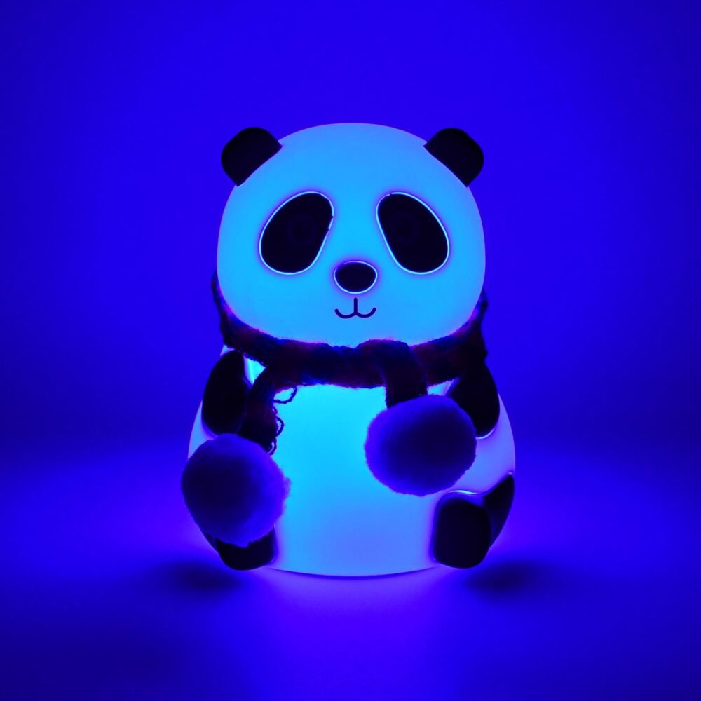 Panda Night Light ñ 7-Color LED Touch Sensor Lamp | Indo Glow