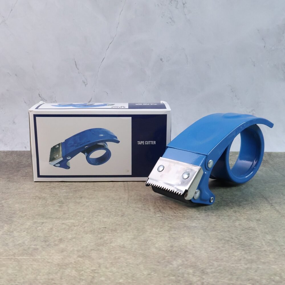Heavy-Duty Tape Dispenser – Sharp Steel Blade for Fast Sealing