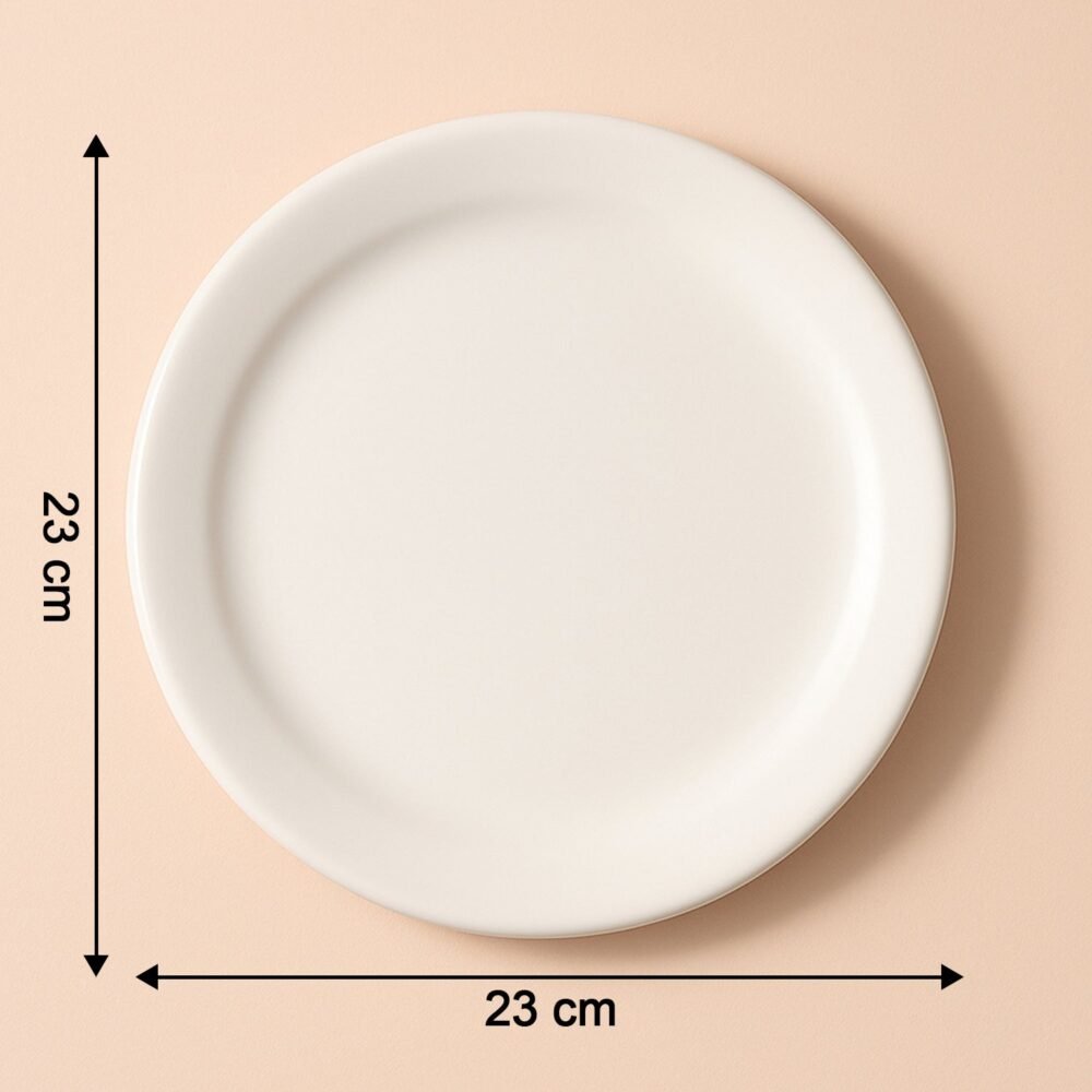 30 cm Round Dinner Plate – Durable & Heat-Resistant Serving Plate
