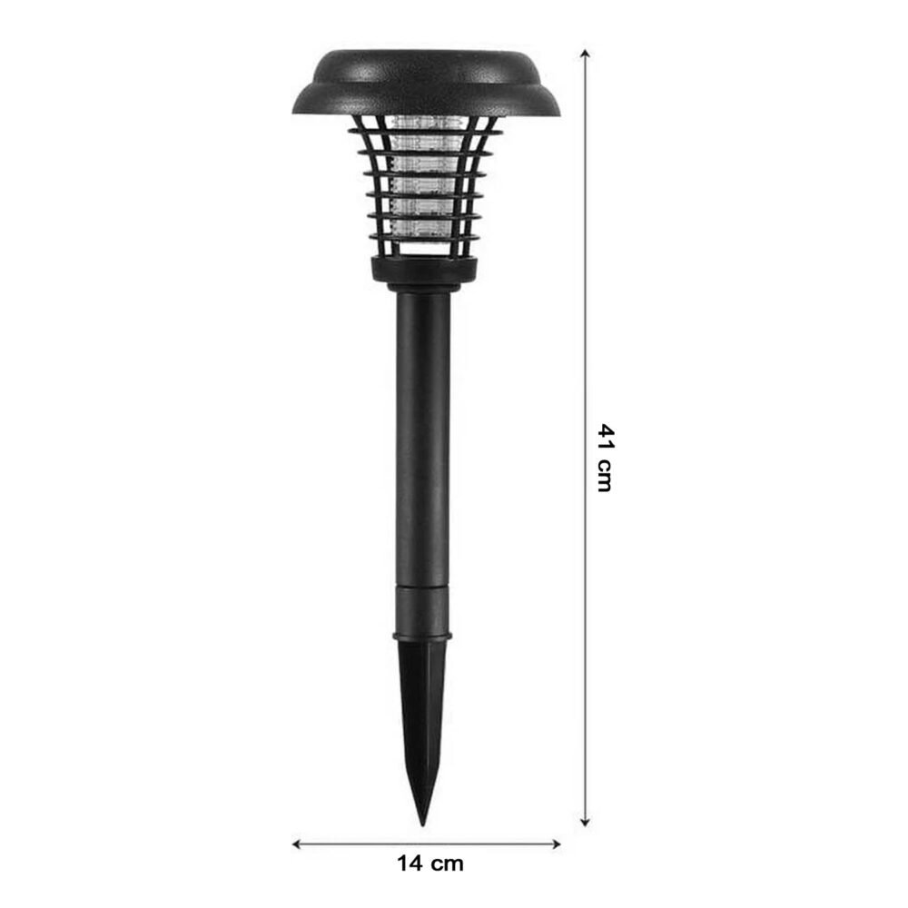 Solar Mosquito Trap Light – UV LED Solar Powered Bug Zapper
