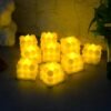 LED Bubble Candle Set – Safe Flameless Decorative Lighting